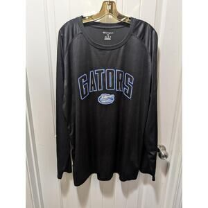 Champion Athleticwear University Florida Gators Black Long Sleeve Shirt Mens 2XL